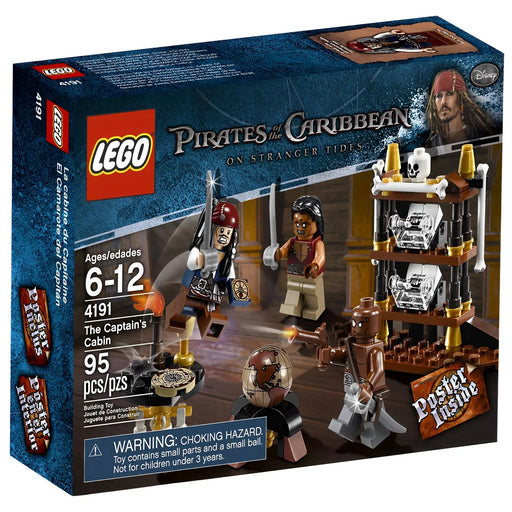 LEGO [Pirates of the Caribbean] - Captain's Cabin Building Set (4191) - On Stranger Tides Series