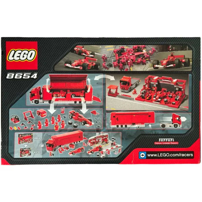 LEGO [Racers] - Scuderia Ferrari Truck Building Set - Ferrari Series (8654)