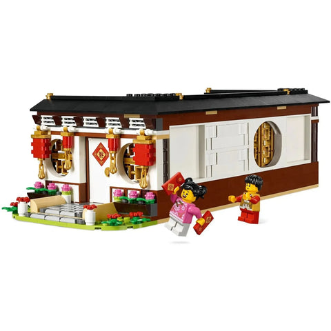 LEGO [Seasonal] - Chinese New Year's Eve Dinner Building Set - Chinese Traditional Festival Series (80101) - Image 4