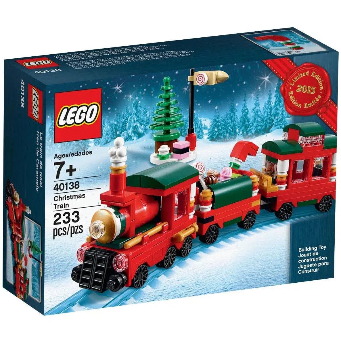 Lego santa train online