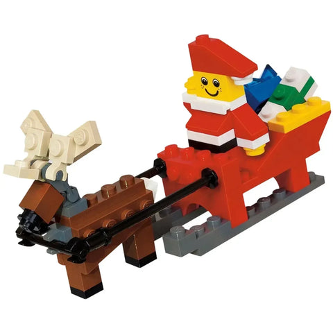 LEGO [Seasonal] - Father Christmas with Sledge Building Set - Christmas Series (40010) - Image 2