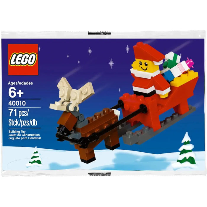 LEGO [Seasonal] - Father Christmas with Sledge Building Set - Christmas Series (40010)