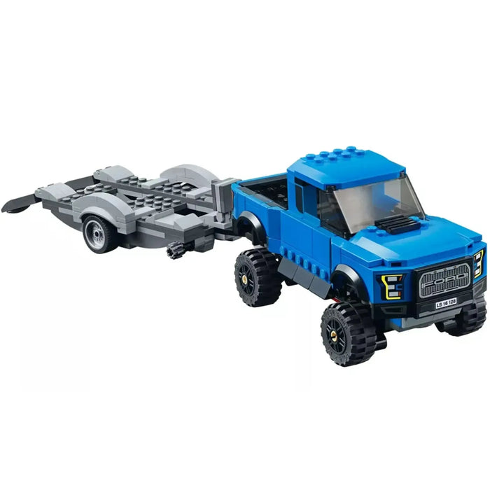 LEGO [Speed Champions] - Ford F-150 Raptor & Ford Model A Hot Rod Building Set - Ford Series (75875)