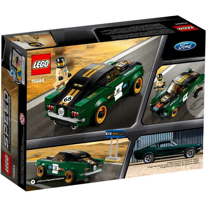 LEGO [Speed Champions] - Ford Mustang Fastback Building Set - Ford Series (75884)