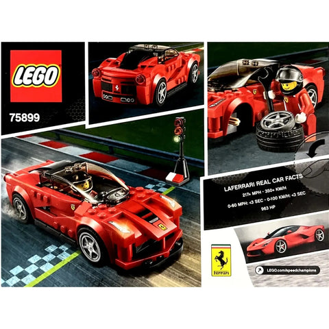 LEGO [Speed Champions] - LaFerrari Building Set - Ferrari Series (75899) - Image 3
