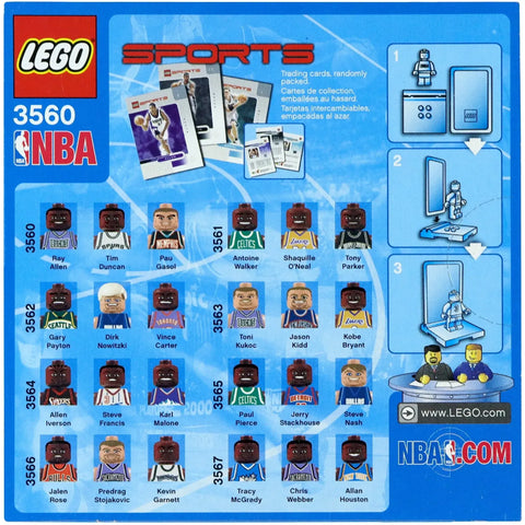 LEGO [Sports] - NBA Collectors #1 Building Set - Basketball Series (3560)