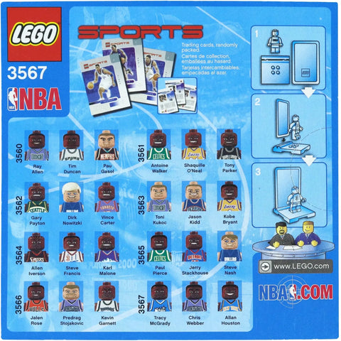 LEGO [Sports] - NBA Collectors #8 Building Set - Basketball Series (3567)
