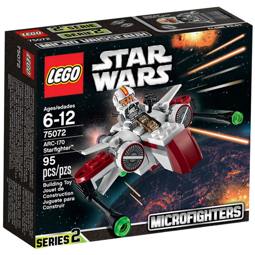 LEGO [Star Wars] - ARC-170 Starfighter Building Set - Microfighters Series (75072)