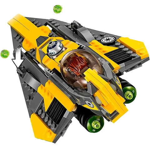 LEGO [Star Wars] - Anakin's Jedi Starfighter Building Set - The Clone Wars Series (75214)