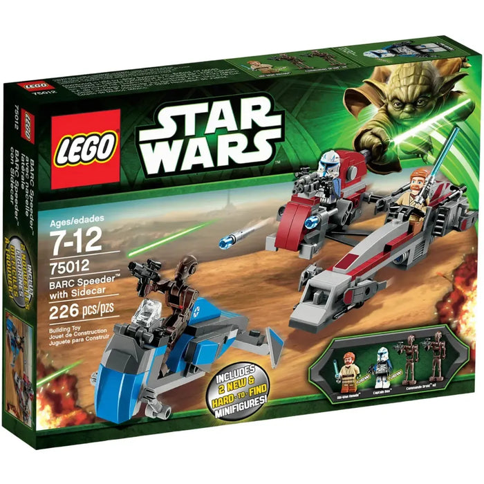 LEGO [Star Wars] - BARC Speeder with Sidecar Building Set - The Clone Wars Series (75012)
