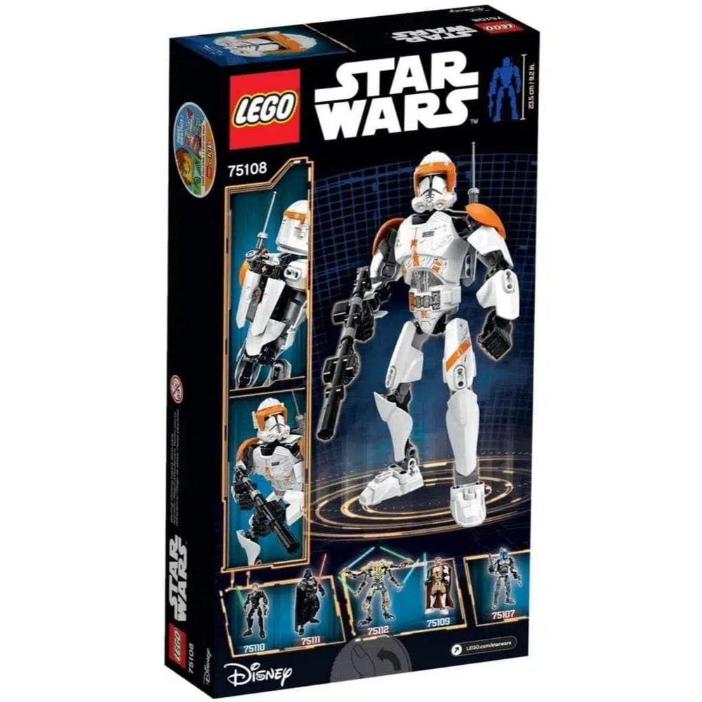 LEGO [Star Wars] - Clone Commander Cody Building Set - Buildable Figures Series (75108)