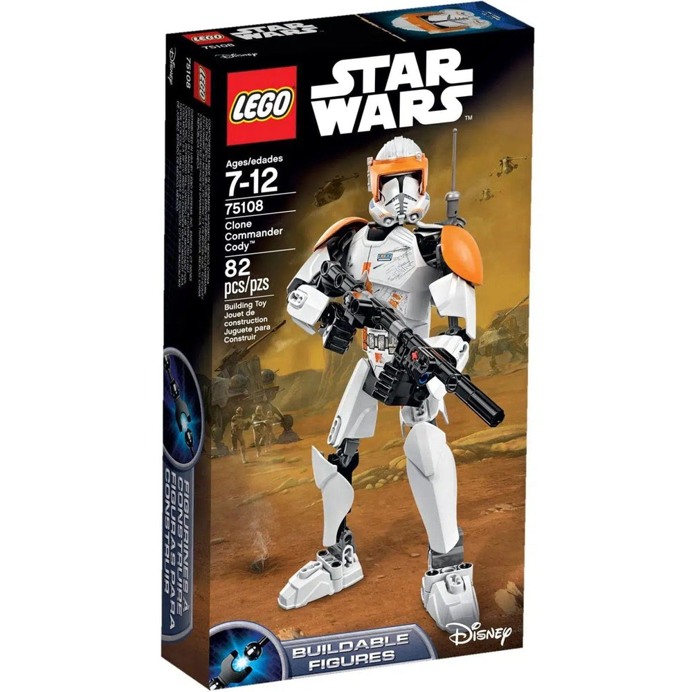 LEGO [Star Wars] - Clone Commander Cody Building Set - Buildable Figures Series (75108)