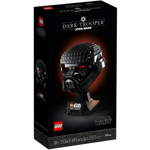 LEGO [Star Wars] - Dark Trooper Helmet Building Set - Helmet Collection Series (75343) - Image 1