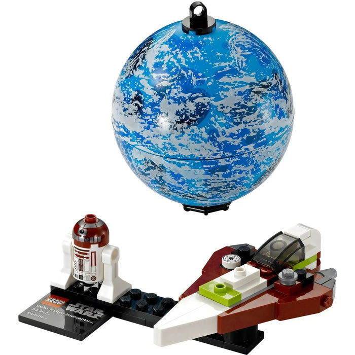 LEGO [Star Wars] - Jedi Starfighter & Planet Kamino Building Set - Planet Set Series (75006)
