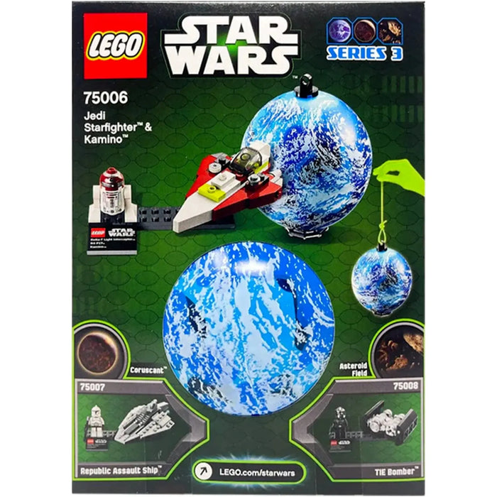 LEGO [Star Wars] - Jedi Starfighter & Planet Kamino Building Set - Planet Set Series (75006)
