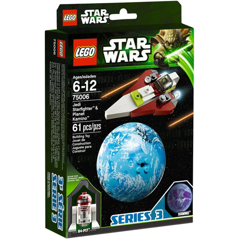 LEGO [Star Wars] - Jedi Starfighter & Planet Kamino Building Set - Planet Set Series (75006) - Image 1