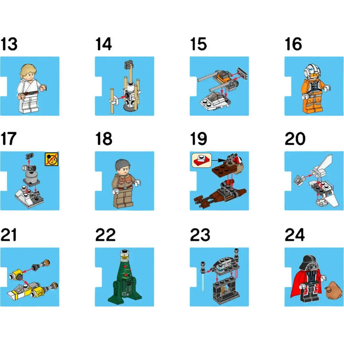 LEGO [Star Wars] - LEGO Star Wars Advent Calendar Building Set - Seasonal Series (75056)