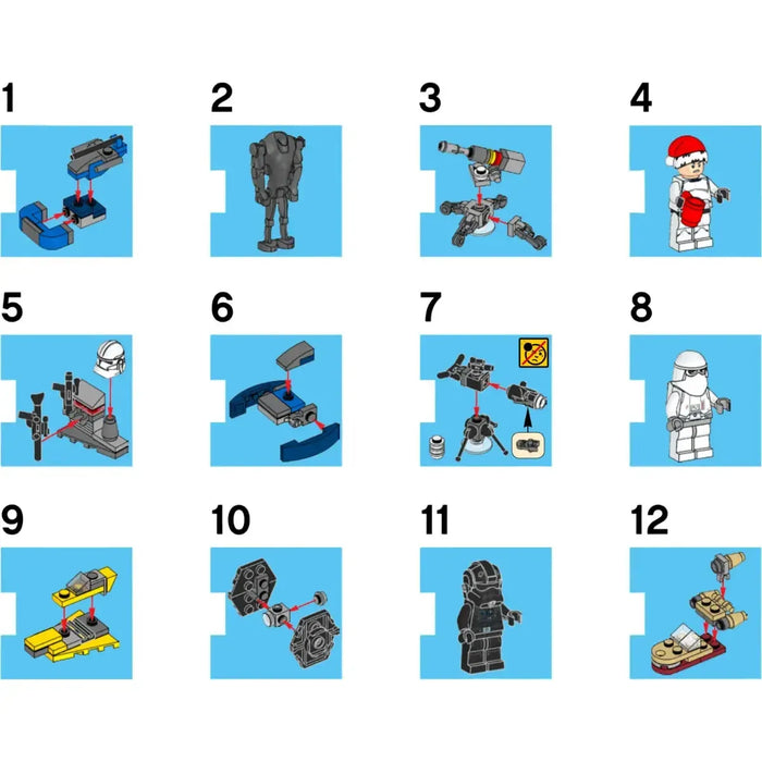 LEGO [Star Wars] - LEGO Star Wars Advent Calendar Building Set - Seasonal Series (75056)