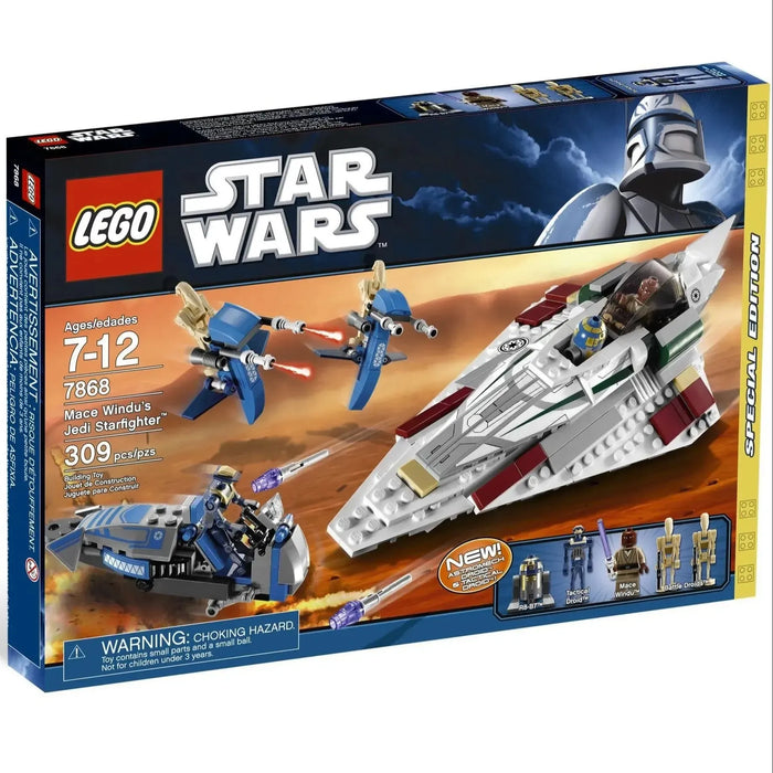 LEGO [Star Wars] - Mace Windu's Jedi Starfighter Building Set - The Clone Wars Series (7868)