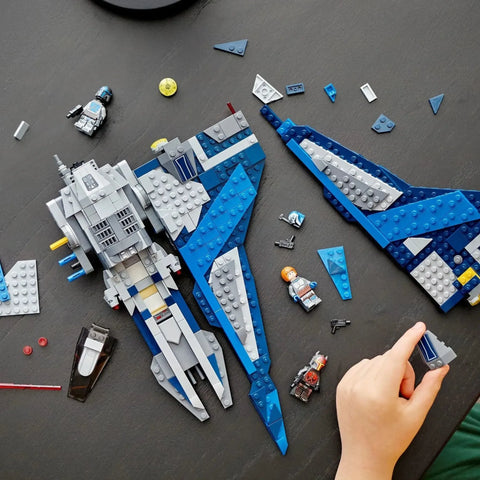 LEGO [Star Wars] - Mandalorian Starfighter Building Set - The Clone Wars Series (75316) - Image 10