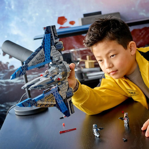 LEGO [Star Wars] - Mandalorian Starfighter Building Set - The Clone Wars Series (75316) - Image 13