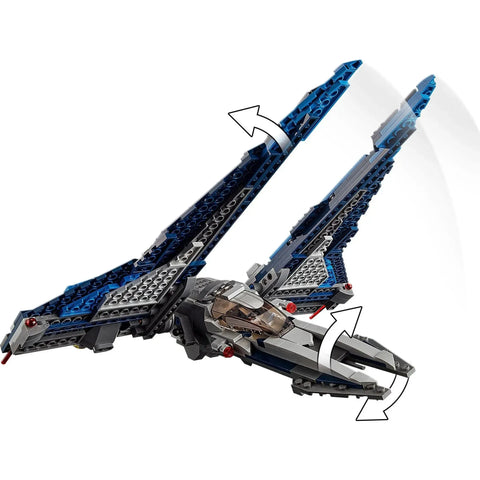 LEGO [Star Wars] - Mandalorian Starfighter Building Set - The Clone Wars Series (75316) - Image 7