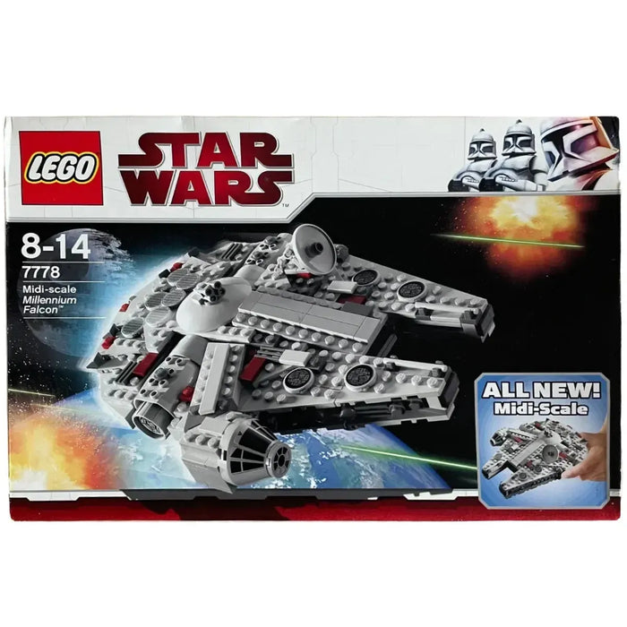 LEGO [Star Wars] - Midi-scale Millennium Falcon Building Set - Episode IV Series (7778)