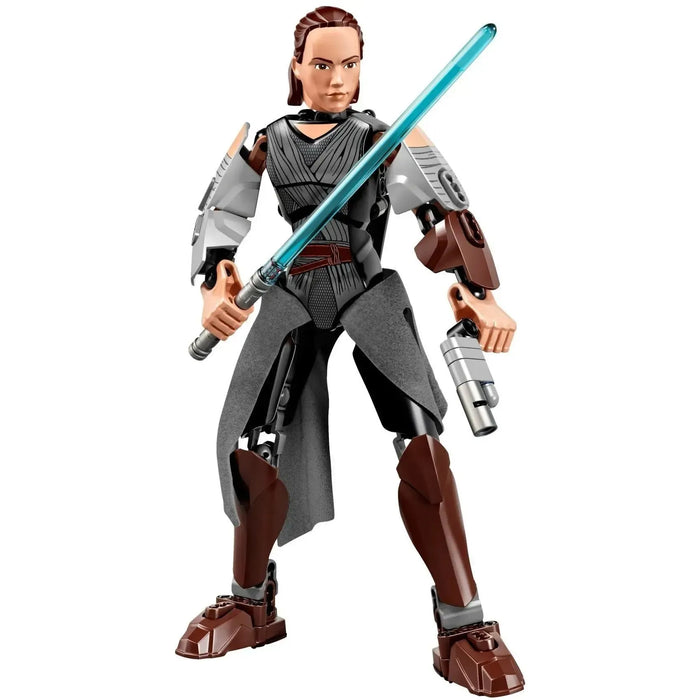 LEGO [Star Wars] - Rey Building Set - Buildable Figures Series (75528)