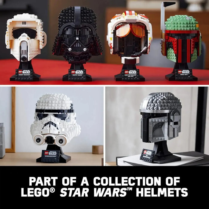LEGO Star Wars Scout Trooper Helmet 75305 Collectible Building Toy, New 2021 (471 Pieces)