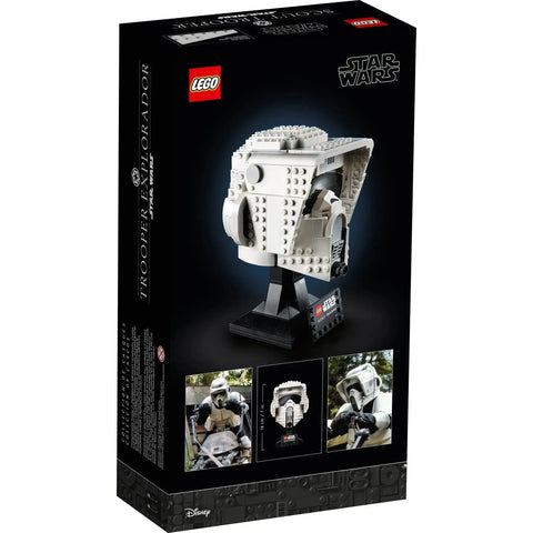 LEGO [Star Wars] - Scout Trooper Helmet Building Set - Helmet Collection Series (75305) - Image 3