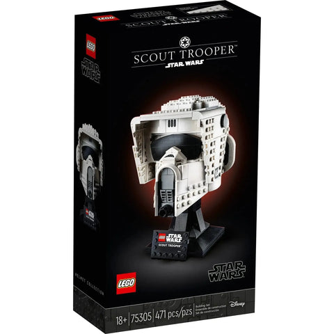 LEGO [Star Wars] - Scout Trooper Helmet Building Set - Helmet Collection Series (75305) - Image 1