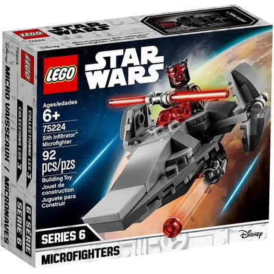 LEGO [Star Wars] - Sith Infiltrator Microfighter Building Set - Microfighters Series (75224)