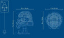 LEGO Star Wars Stormtrooper Helmet 75276 Building Kit (647 Pieces)