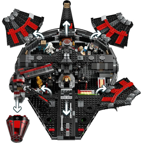 LEGO [Star Wars] - The Dark Falcon Building Set - Rebuild the Galaxy Series (75389) - Image 4