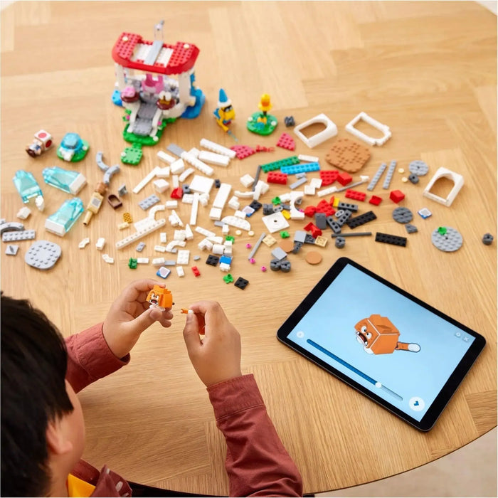 LEGO [Super Mario] - Cat Peach Suit and Frozen Tower Building Set - Expansion Set Series (71407)