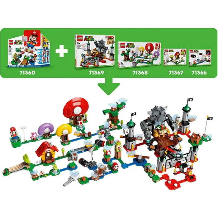 LEGO [Super Mario] - King Boo and the Haunted Yard Building Set - Expansion Set Series (71377)