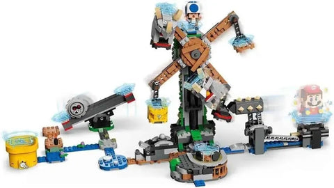 LEGO Super Mario Reznor Knockdown Expansion Set (71390) - Building Toy for Kids Age 8+ - Image 3