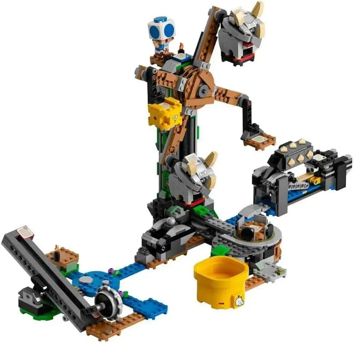 LEGO Super Mario Reznor Knockdown Expansion Set (71390) - Building Toy for Kids Age 8+
