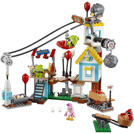 LEGO [The Angry Birds Movie] - Pig City Teardown (75824)