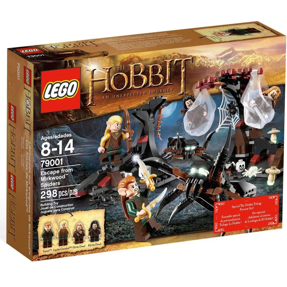 LEGO [The Hobbit] - Escape from Mirkwood Spiders Building Set - An Unexpected Journey Series (79001)