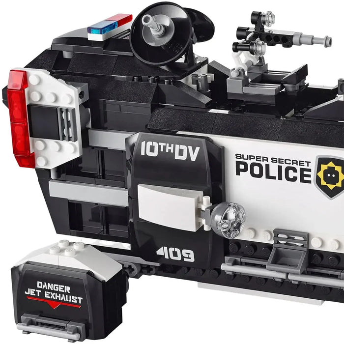 LEGO [The LEGO Movie] - Super Secret Police Dropship Building Set - Super Secret Police Series (70815)