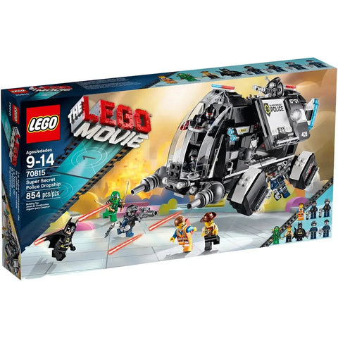 LEGO [The LEGO Movie] - Super Secret Police Dropship Building Set - Super Secret Police Series (70815)