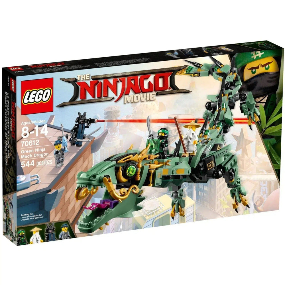 LEGO [The LEGO Ninjago Movie] - Green Ninja Mech Dragon Building Set (70612)