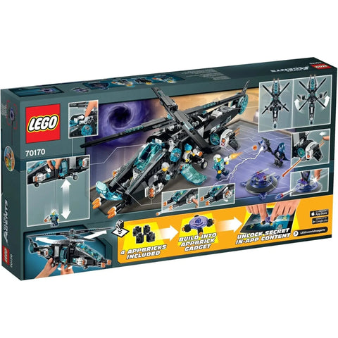 LEGO Ultra Agents - UltraCopter vs. AntiMatter Building Set (614 Pieces) - 70170 - Image 3