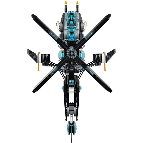 LEGO Ultra Agents - UltraCopter vs. AntiMatter Building Set (614 Pieces) - 70170 - Image 5