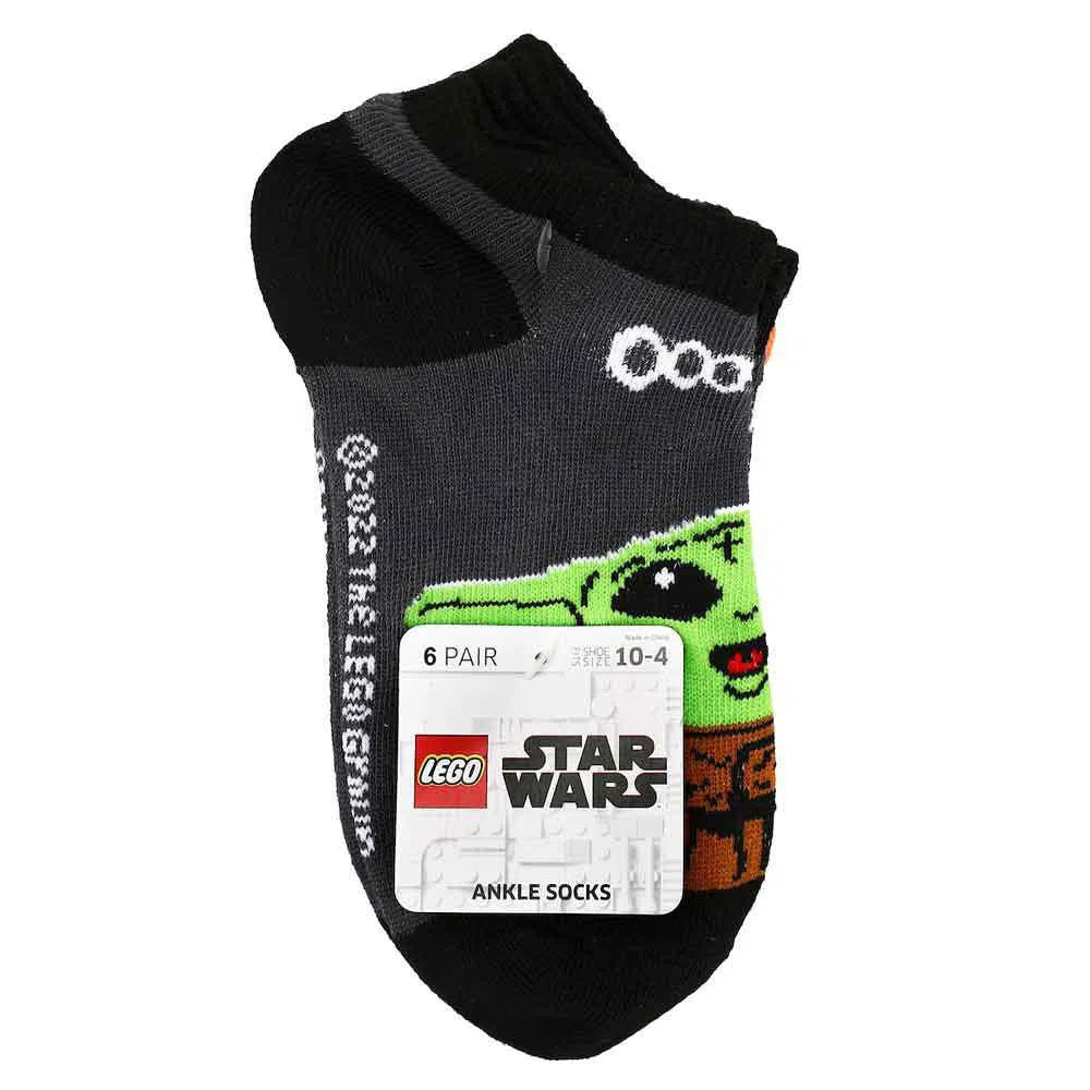 LEGO x Star Wars - Mandalorian Ankle Socks (6 Pairs) - Bioworld