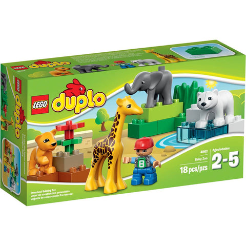 LEGO [Duplo] - Baby Zoo Building Set - LEGO Ville Series (4962) - Image 1