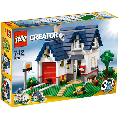 LEGO [Creator] - Apple Tree House Building Set - 3 in 1 Series (5891) - Image 1