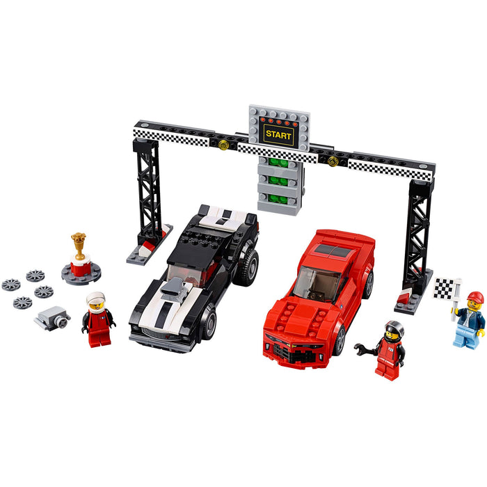 LEGO [Speed Champions] - Chevrolet Camaro Drag Race Building Set - Chevrolet Series (75874)