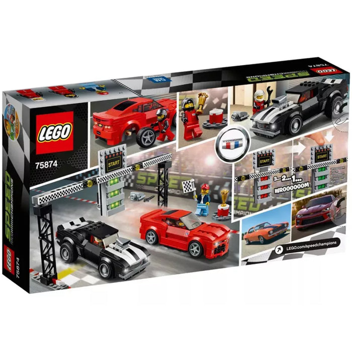 LEGO [Speed Champions] - Chevrolet Camaro Drag Race Building Set - Chevrolet Series (75874)